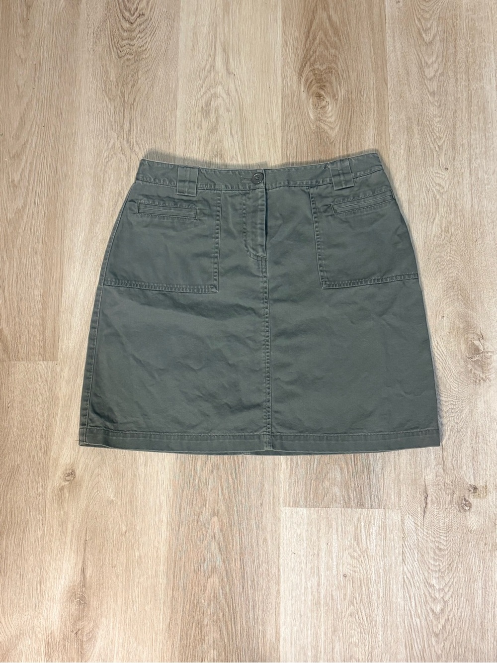 Bass Skirt Women’s Size 10 Army Green Elena Gilbert